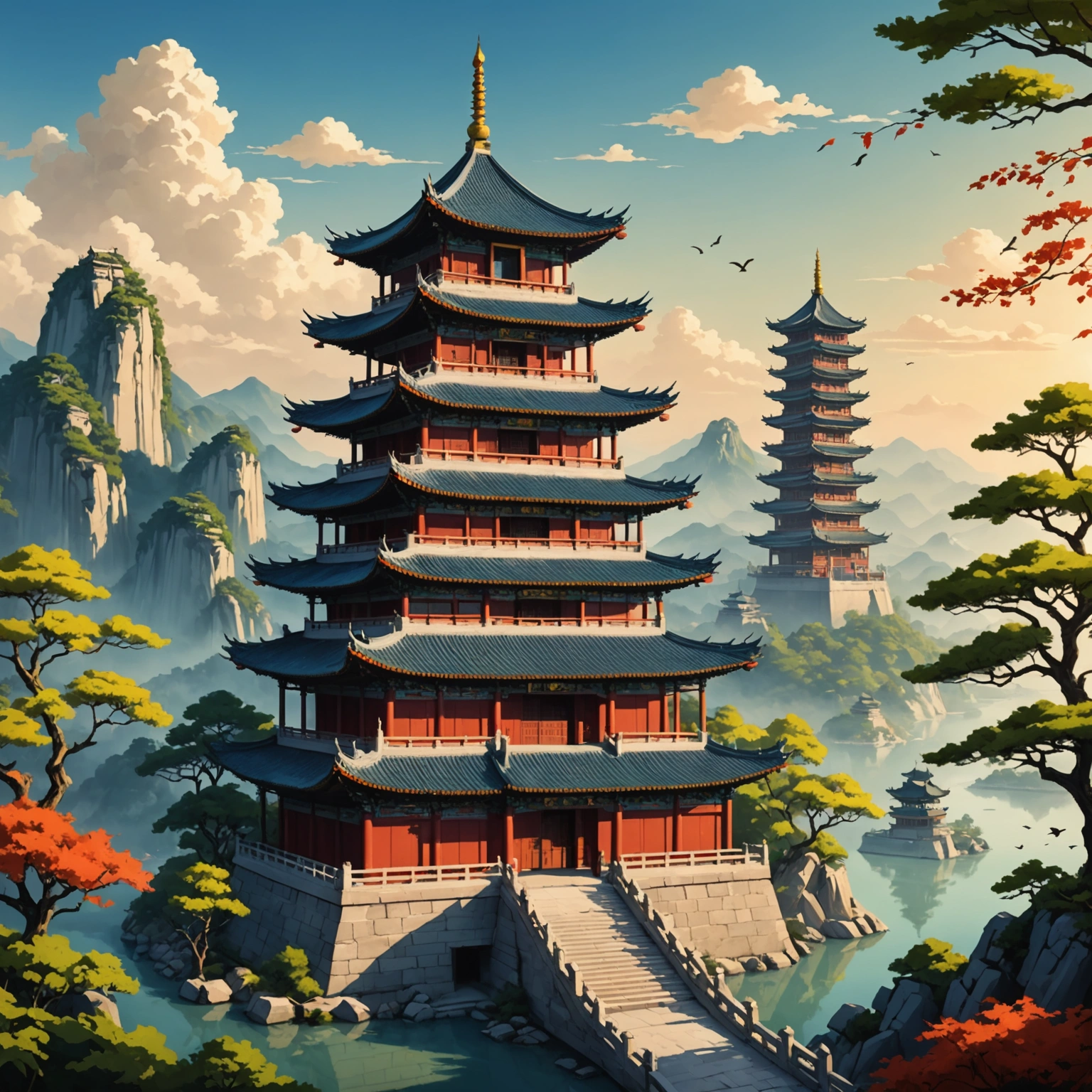 Древнекитайская пагоды: архитектура стиль