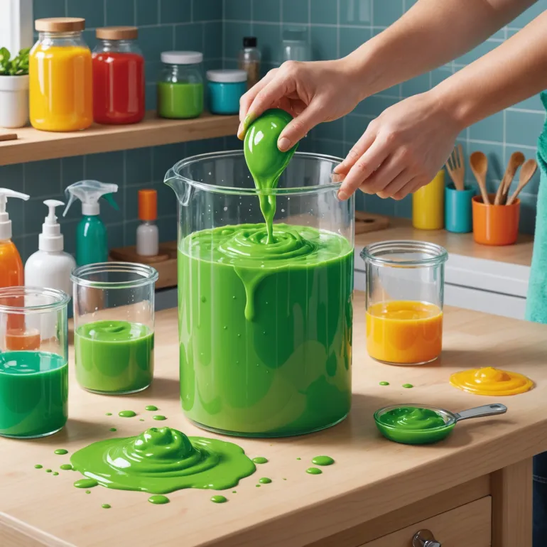 Как сделать слайм из геля для душа: откройте для себя увлекательное творчество