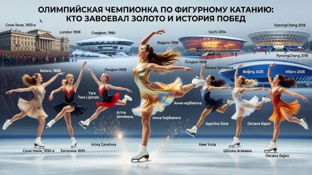 Олимпийская чемпионка по фигурному катанию: кто завоевал золото и история побед
