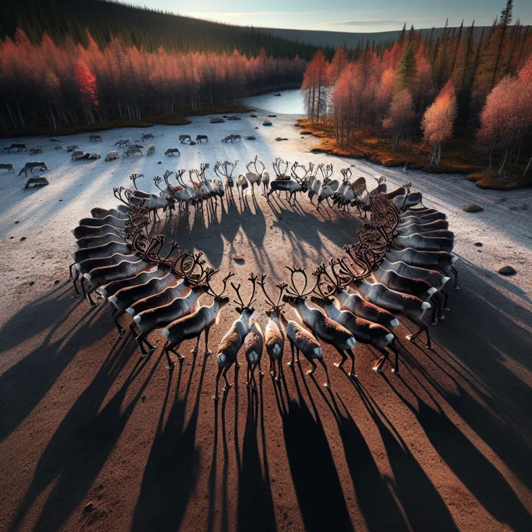 Почему олени ходят по кругу