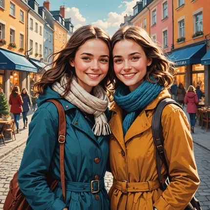 Этими странными словами в России до сих пор называют неразлучных подруг: кто такие шерочка с машерочкой